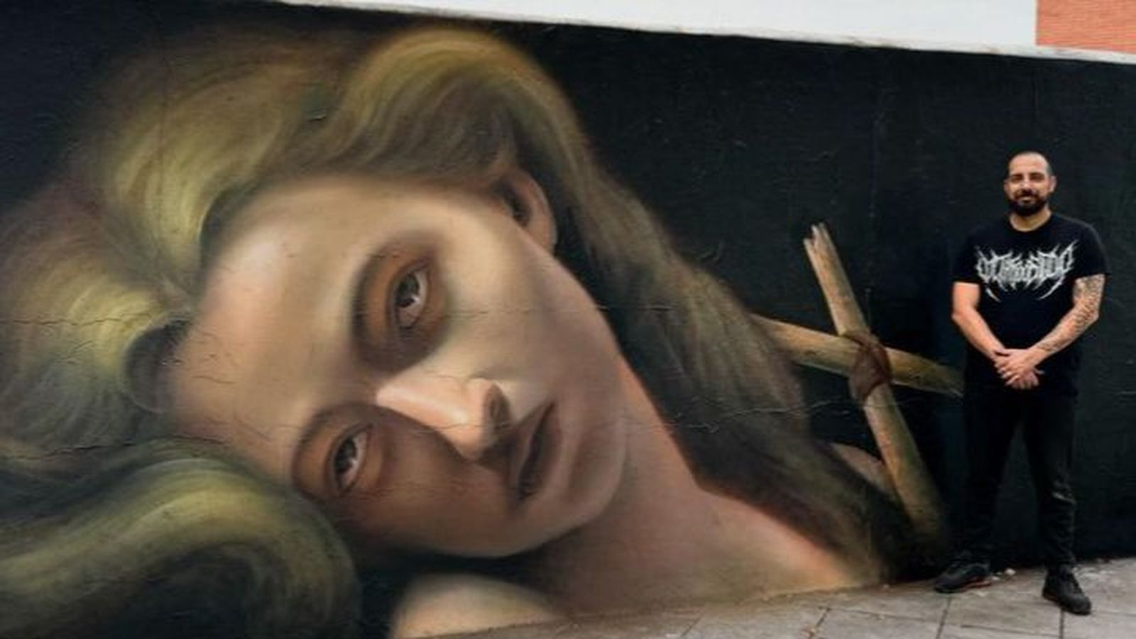 Mural de Samuel Martínez (Pol Tattoo)