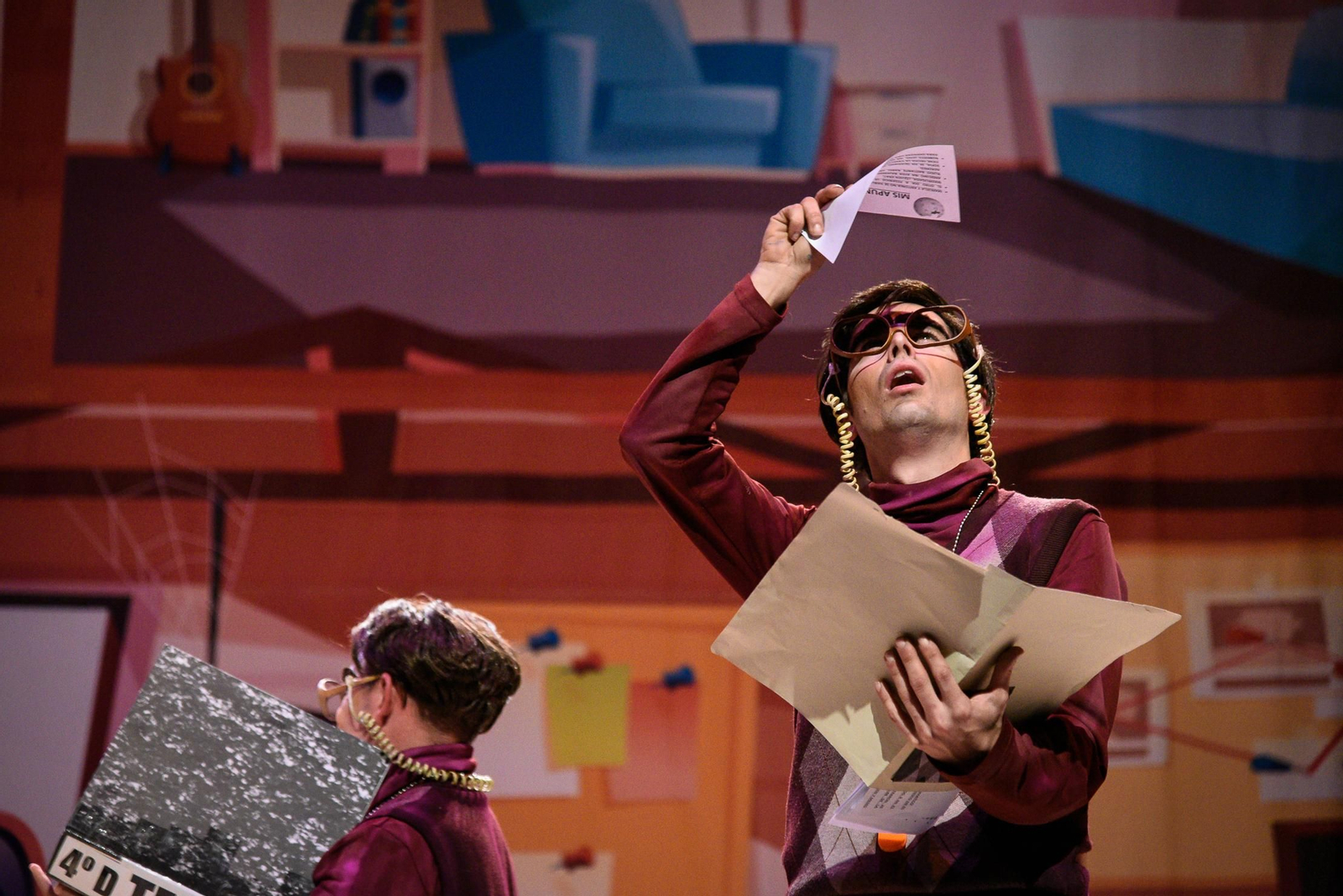 Imágenes de la chirigota Carmelo "El Wikipedia"