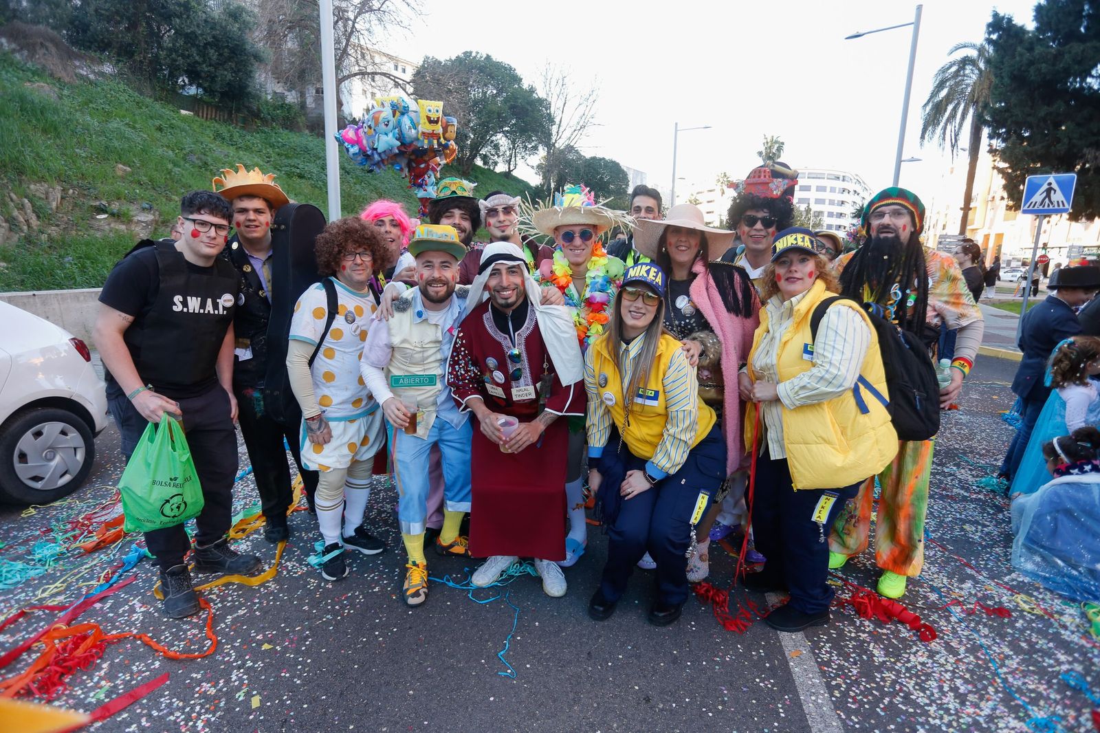 Búscate en las fotos de la cabalgata del Carnaval de Algeciras 2026