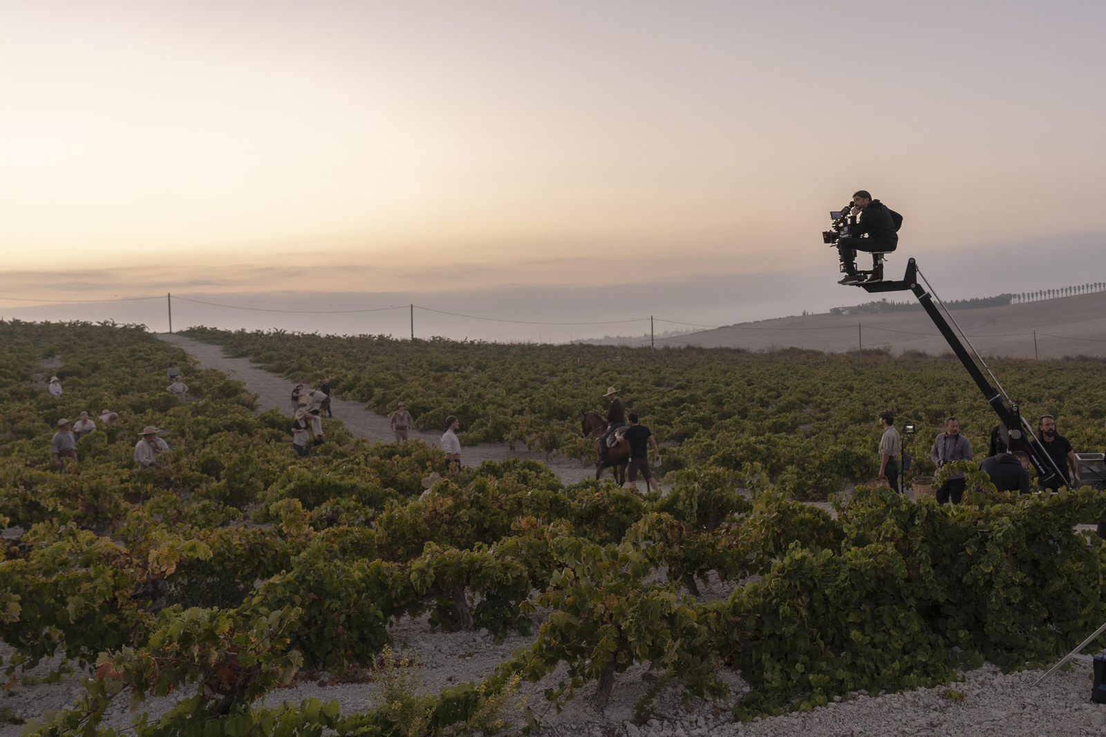 Así se hizo La Templanza,imágenes del rodaje en Jerez