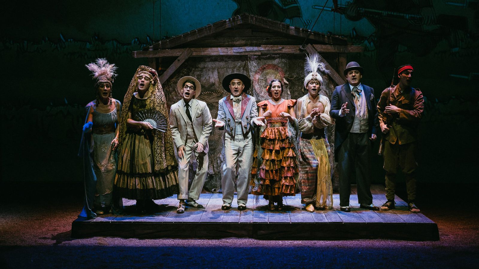 Una imagen de la obra Rif (de piojos y gas mostaza).