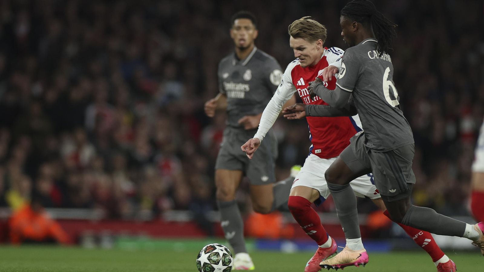 Las mejores fotos del Arsenal - Real Madrid