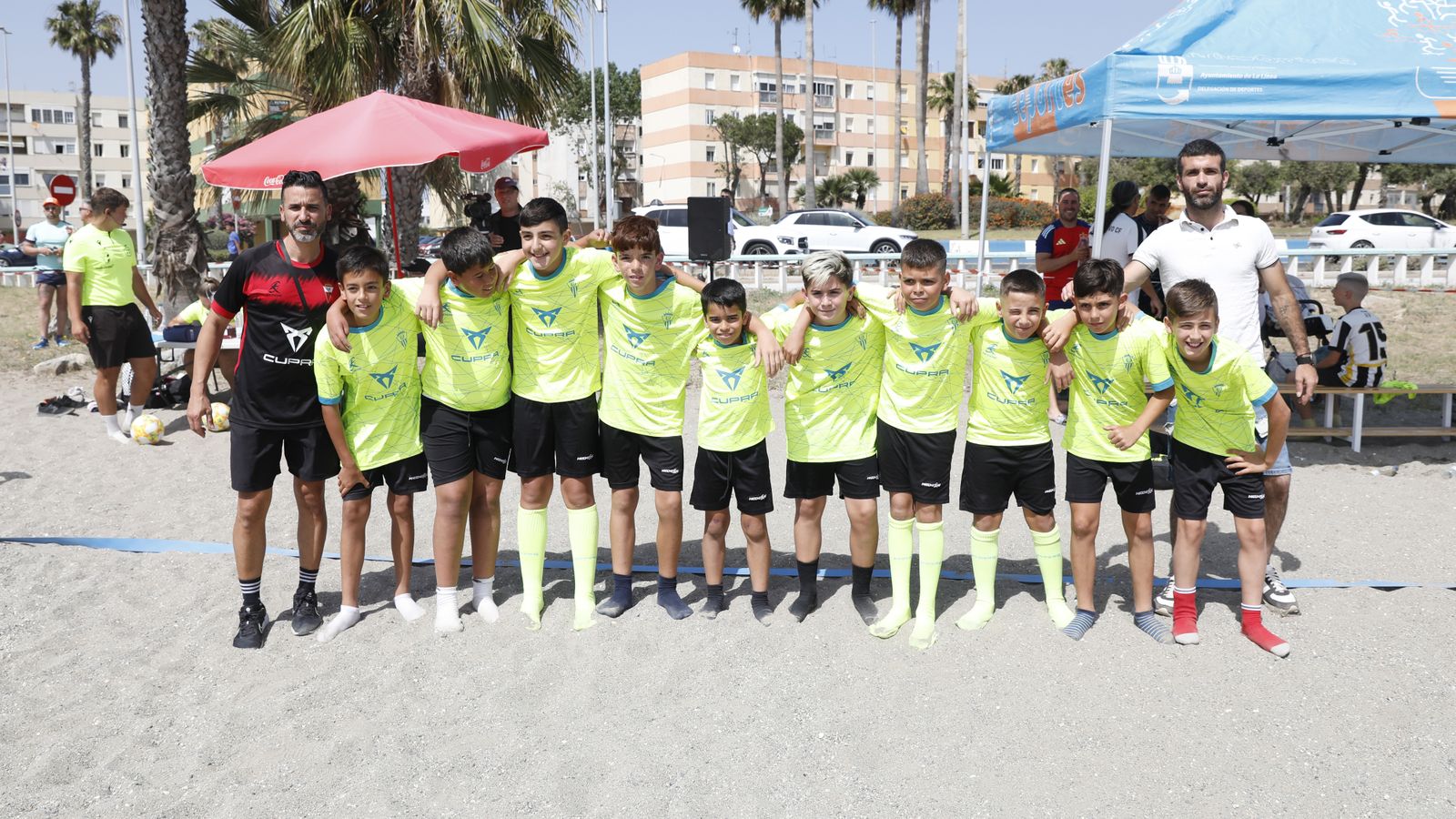 Las fotos de la III Copa Provincial de fútbol playa Ciudad de La Línea