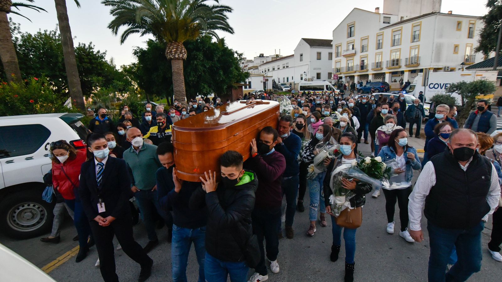 Las fotos del último adiós de San Roque a María Isabel
