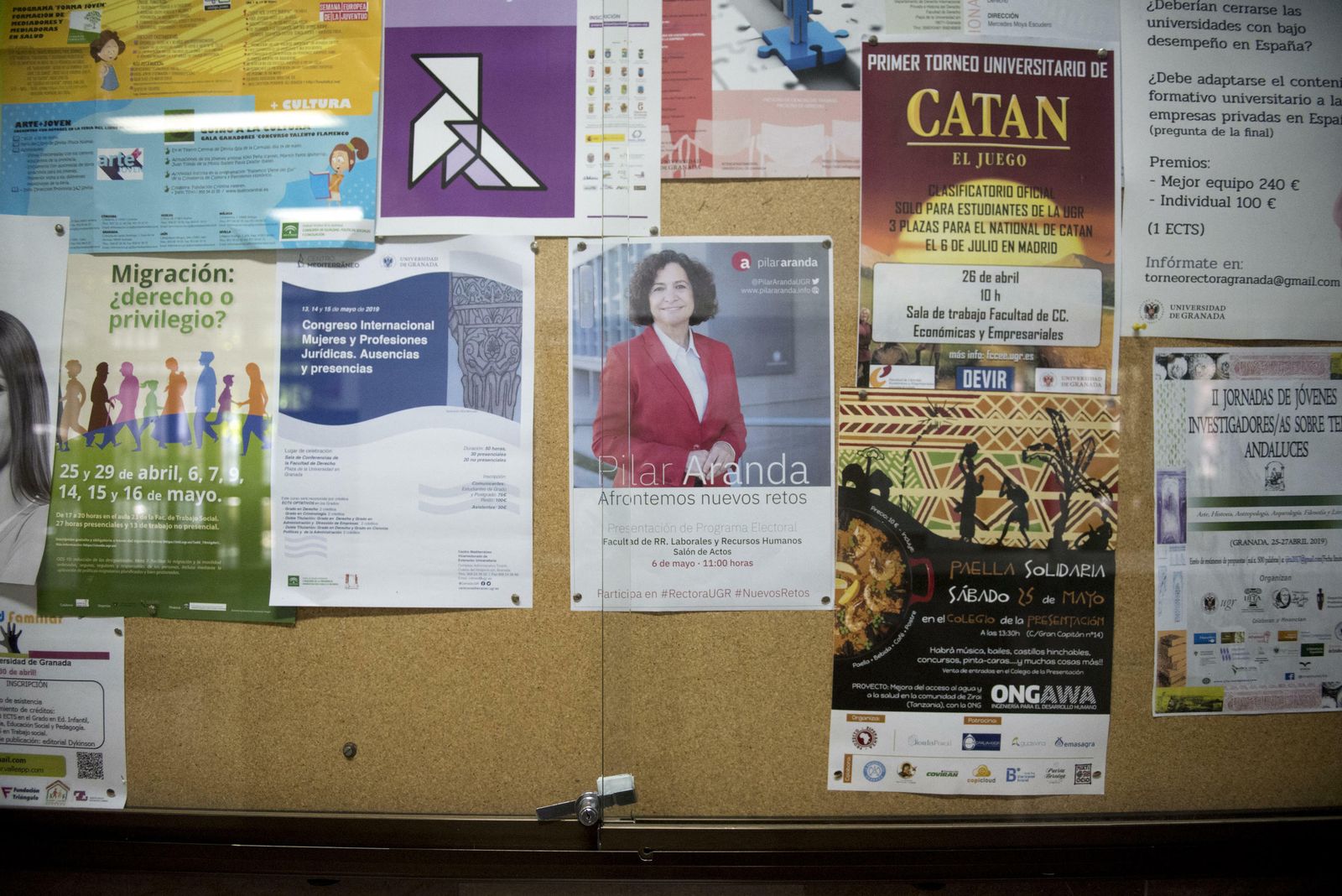 Las mejores imágenes de las elecciones en la UGR