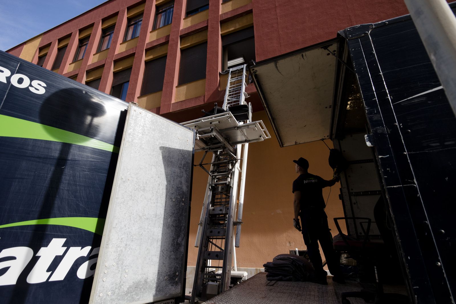 Mudanza en los juzgados de San José.