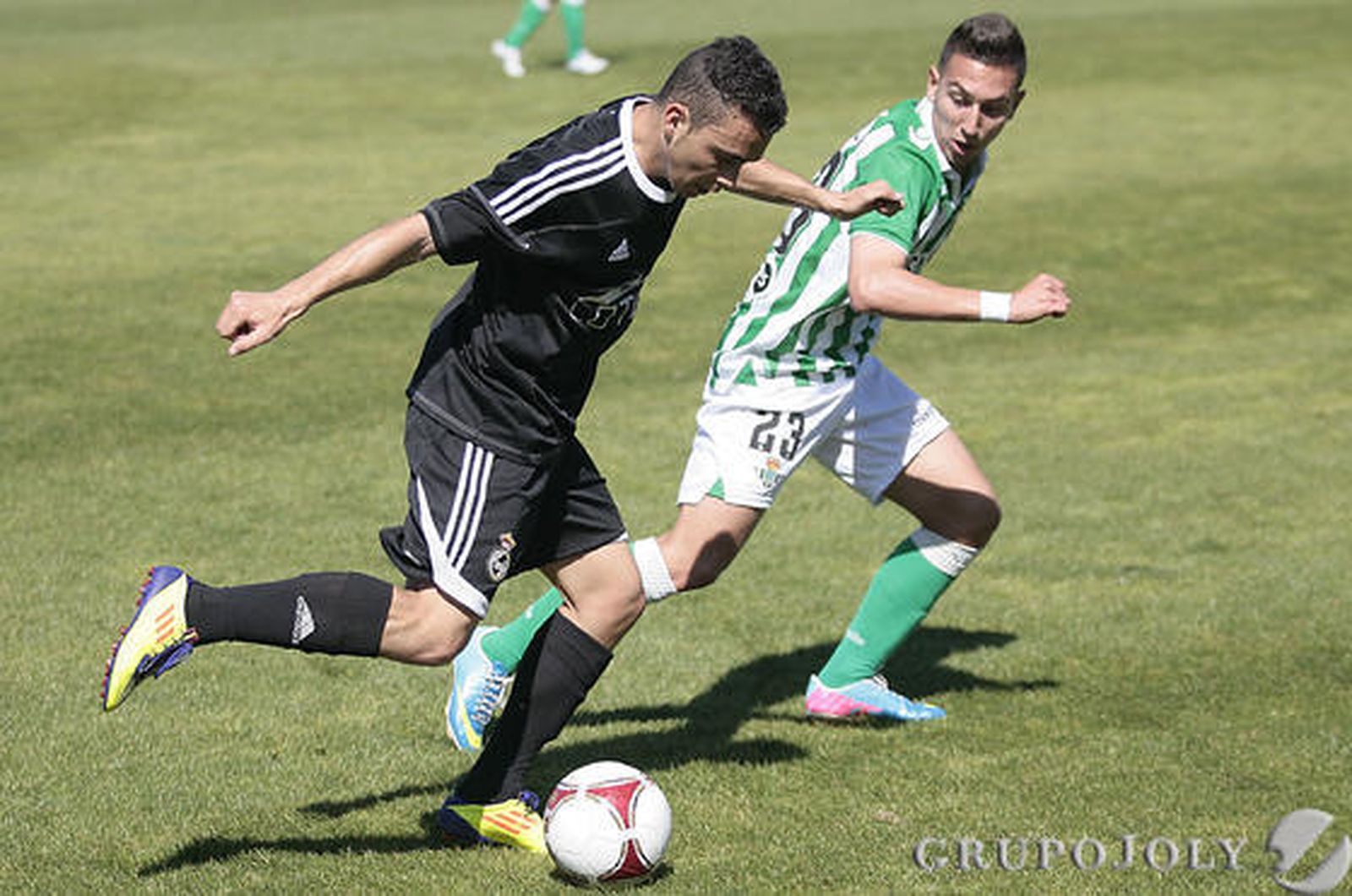 La Balona vence al Betis B con un 'hat-trick' de David Hernández.

Foto: Juan Carlos Muñoz