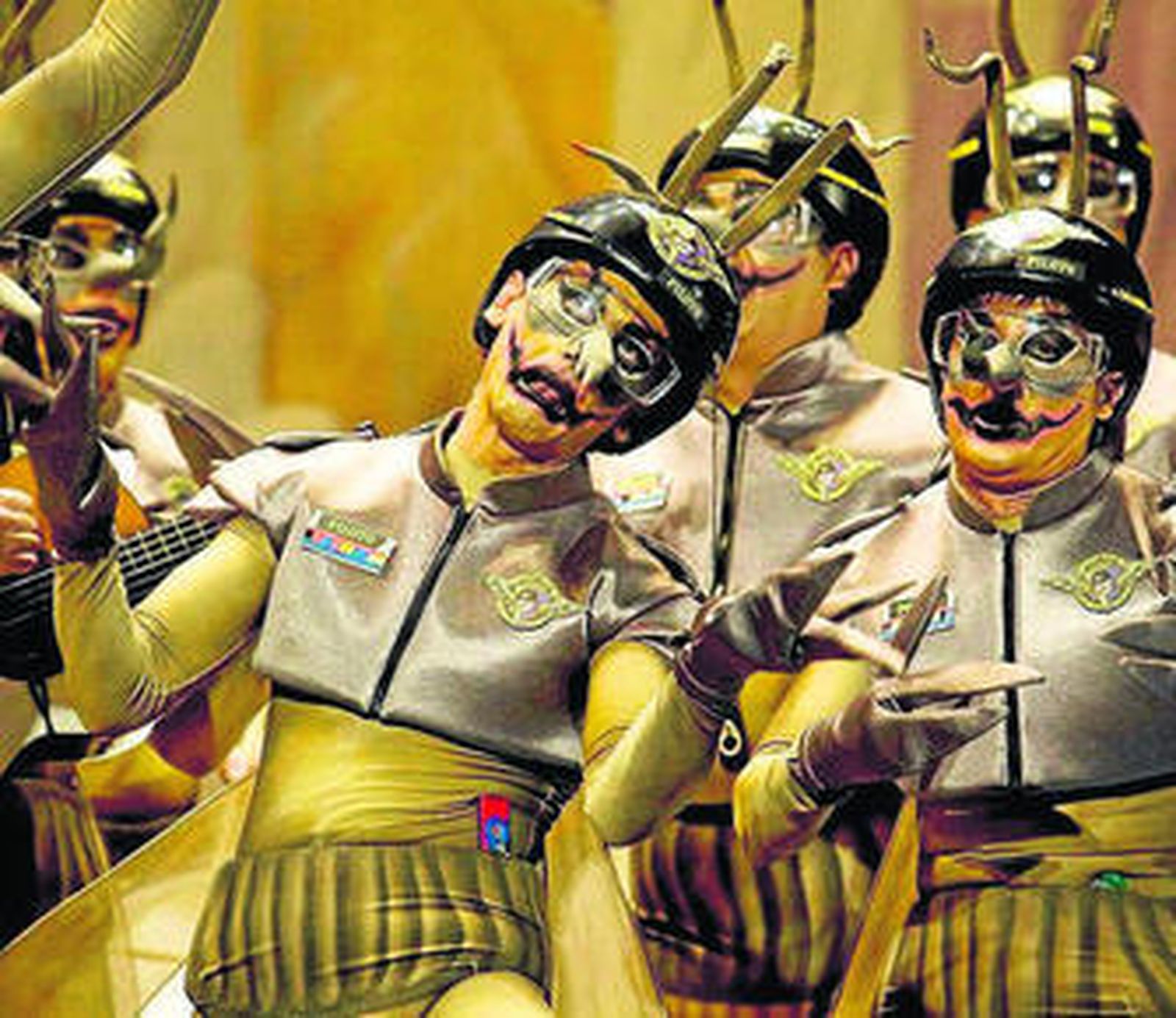 Chirigota 'El escuadrón de los jartibles'.