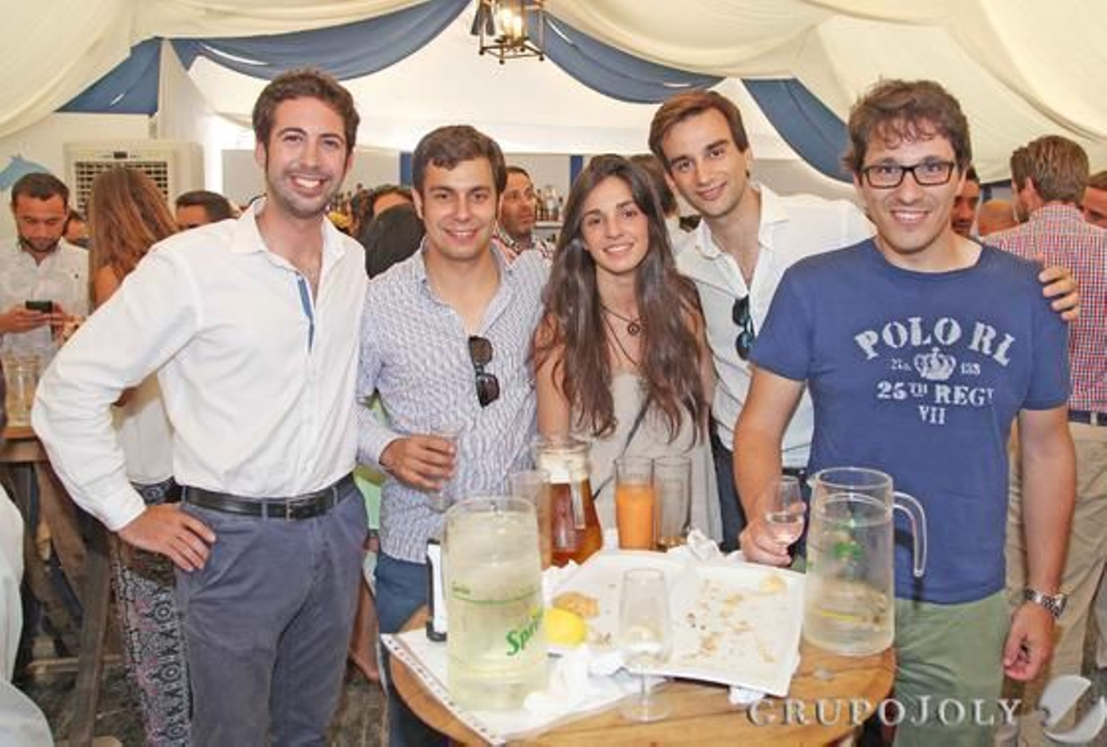 María Rubio, Jesús Pérez Martín, José Manuel Martín, Álvaro Fernández y Carlos Lao Marzo.

Foto: Vanesa Lobo