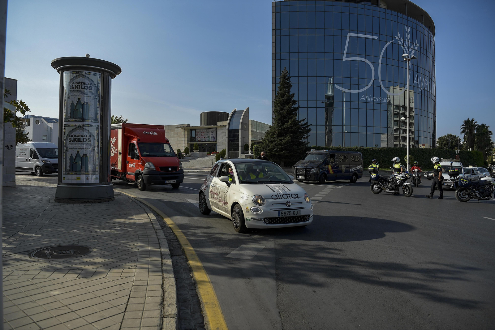 Fotos: El turismo se manifiesta en Granada