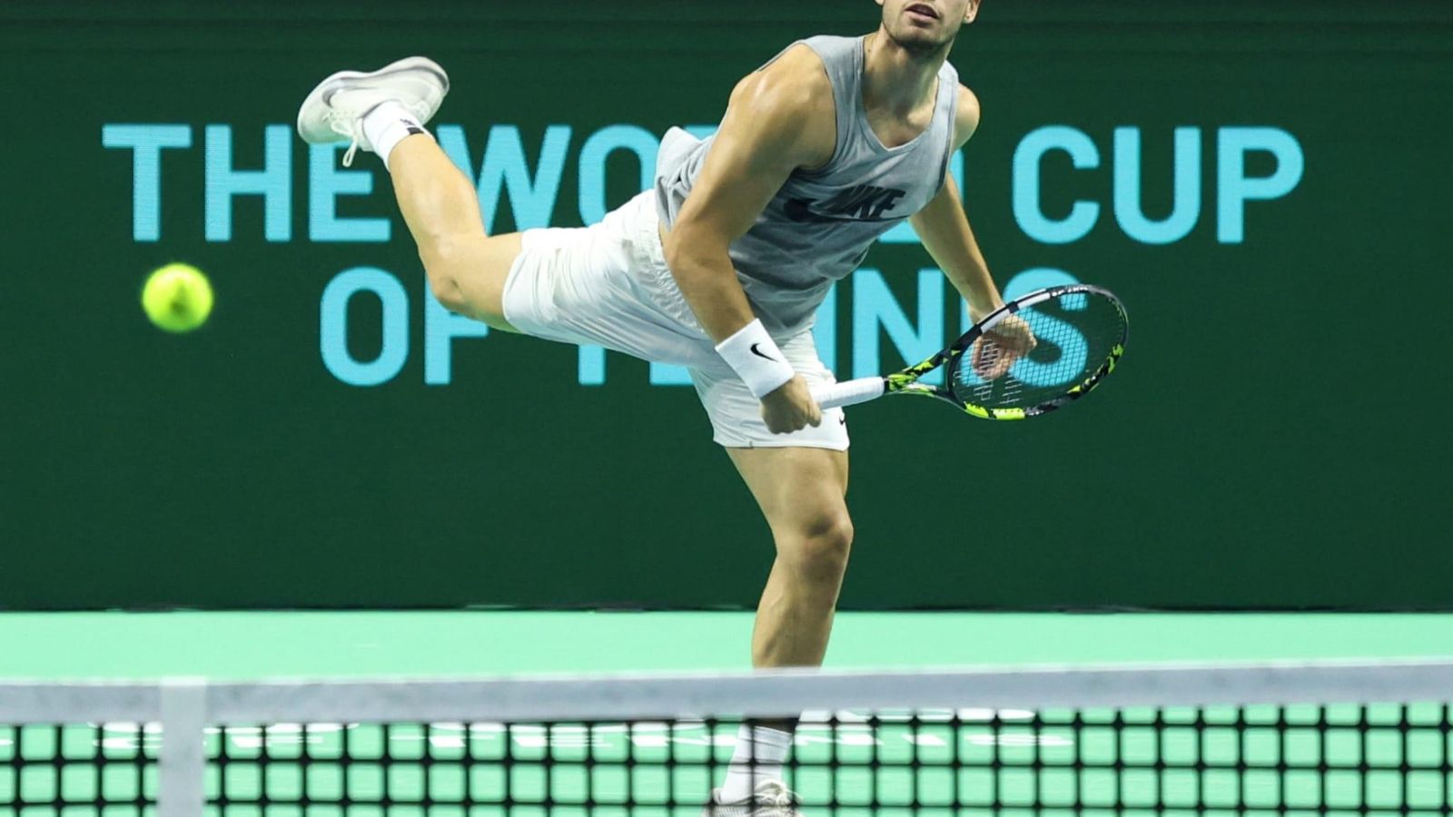 Rafa Nadal-Carlos Alcaraz, ocho juegos a tope con empate antes de la Copa Davis