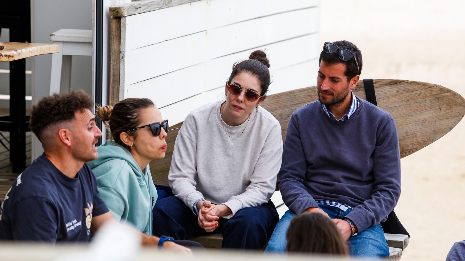 Un día de levante en Tarifa, en imágenes
