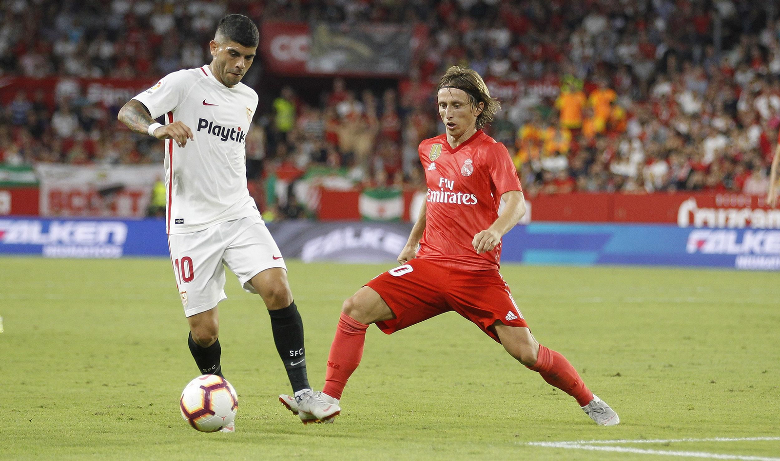 Las imágenes del Sevilla-Real Madrid