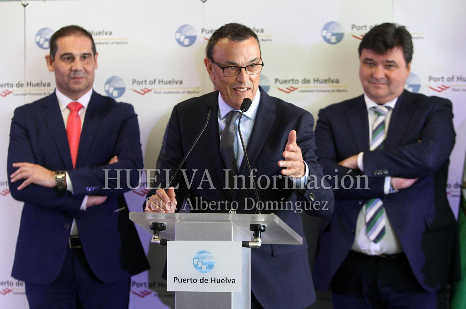 Inauguración de la Nueva Lonja del Puerto de Huelva, en imágenes