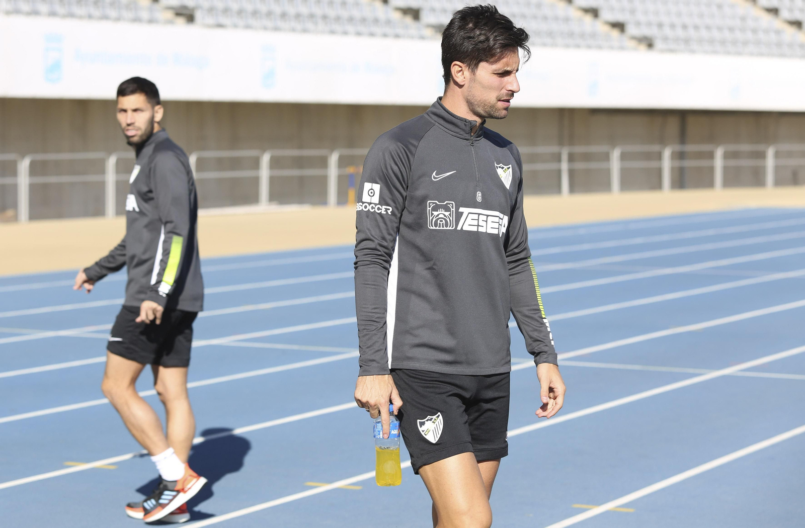 Adrián, en el Ciudad de Málaga.