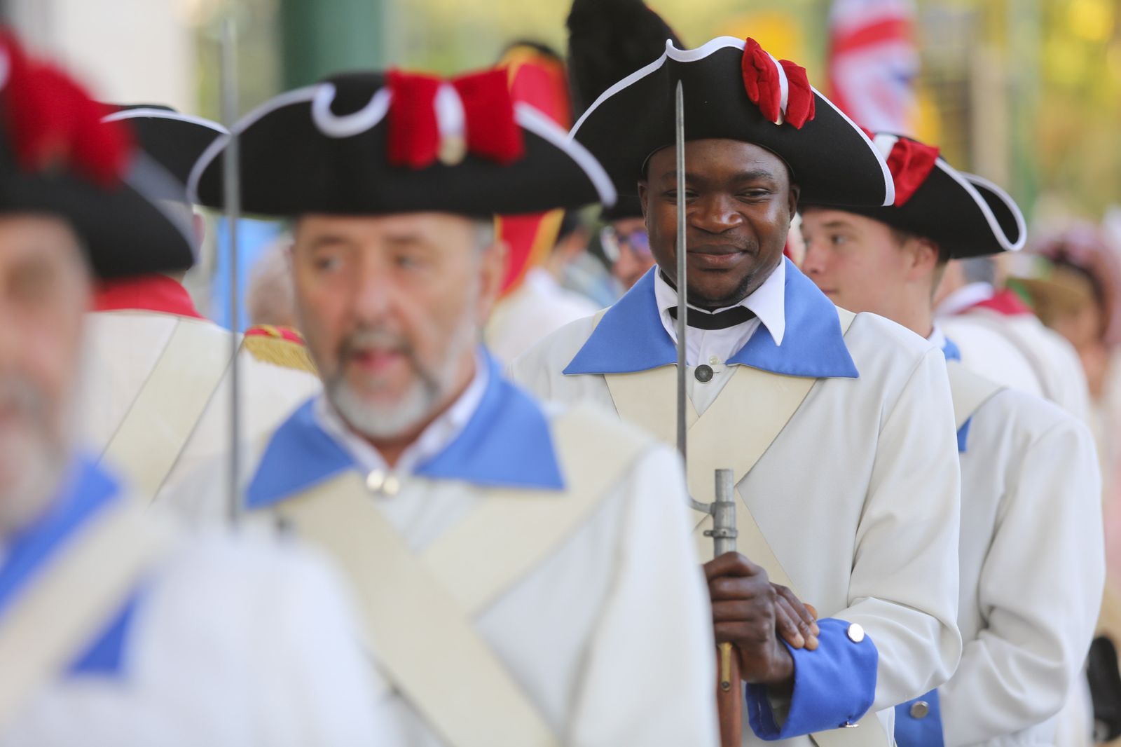 Las fotos del desfile en Málaga en recuerdo a Bernardo de Gálvez