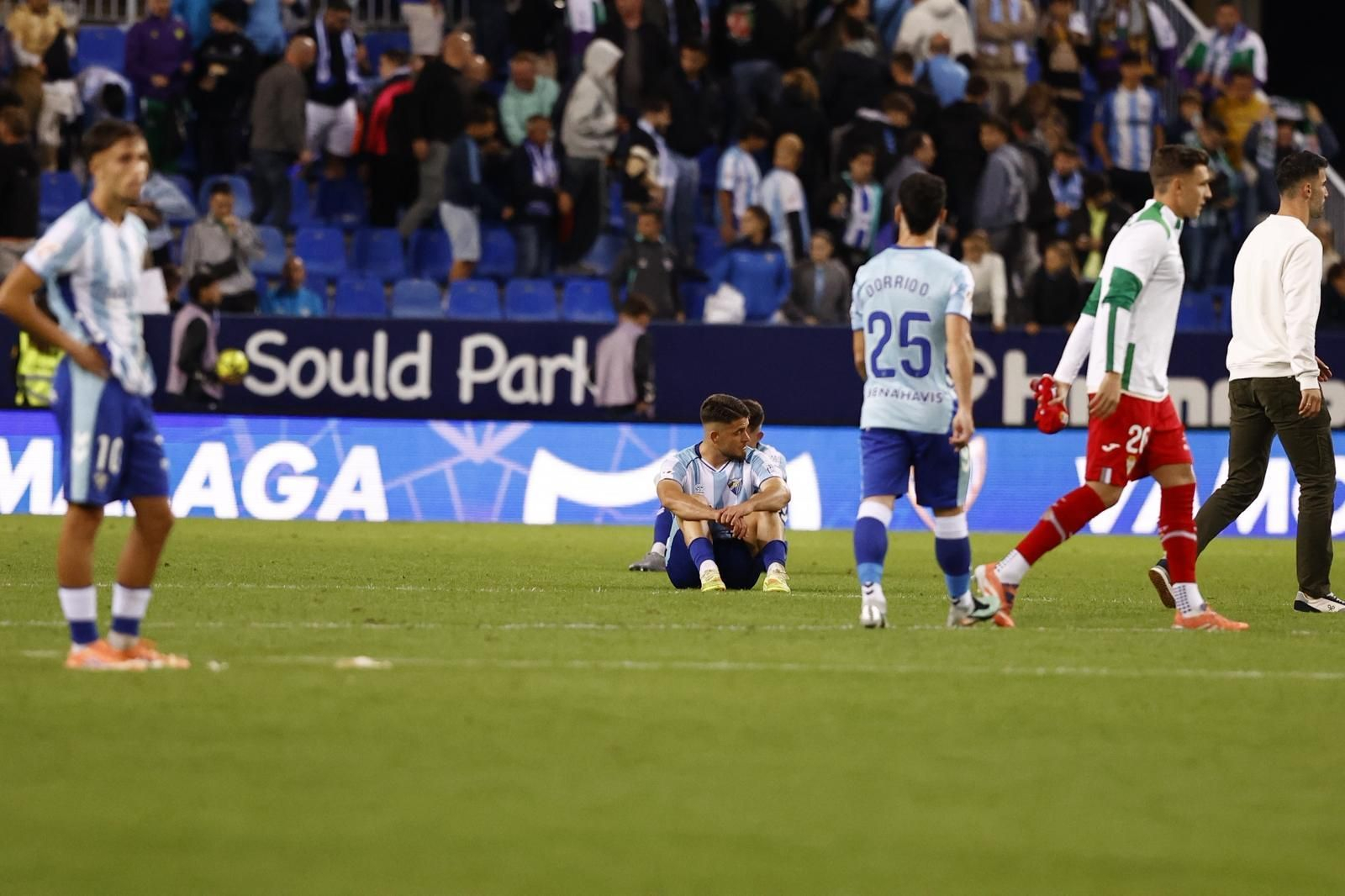 El Málaga CF-Córdoba, en fotos