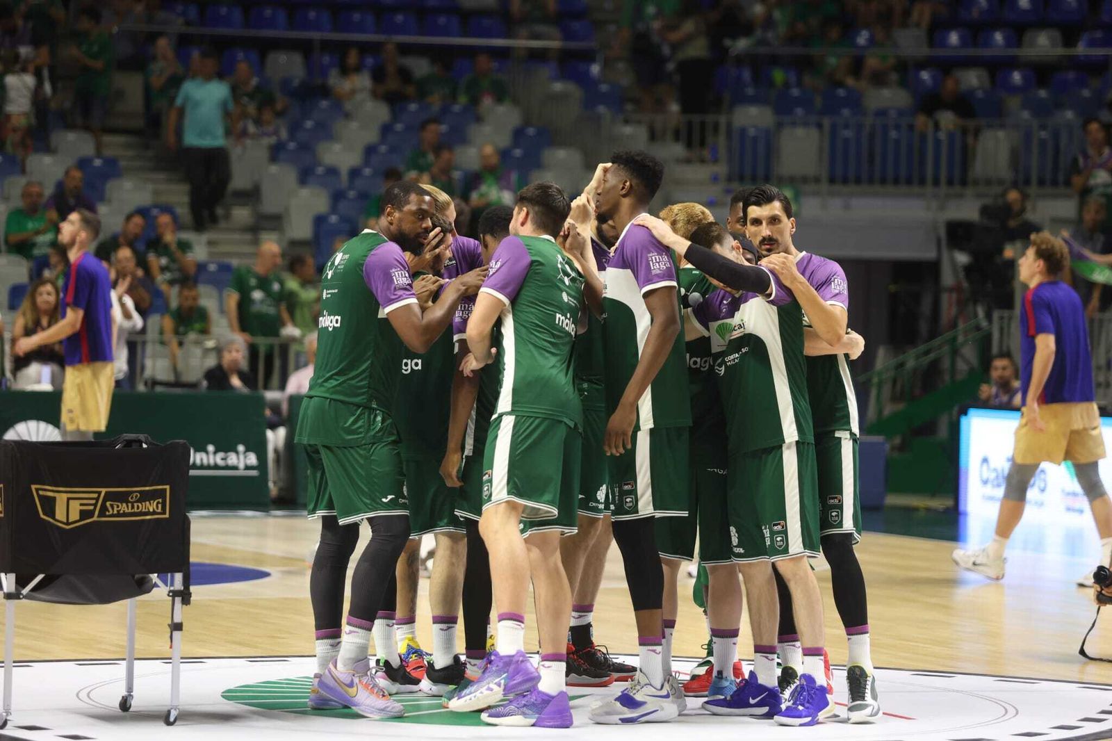El Unicaja-Barcelona, en fotos
