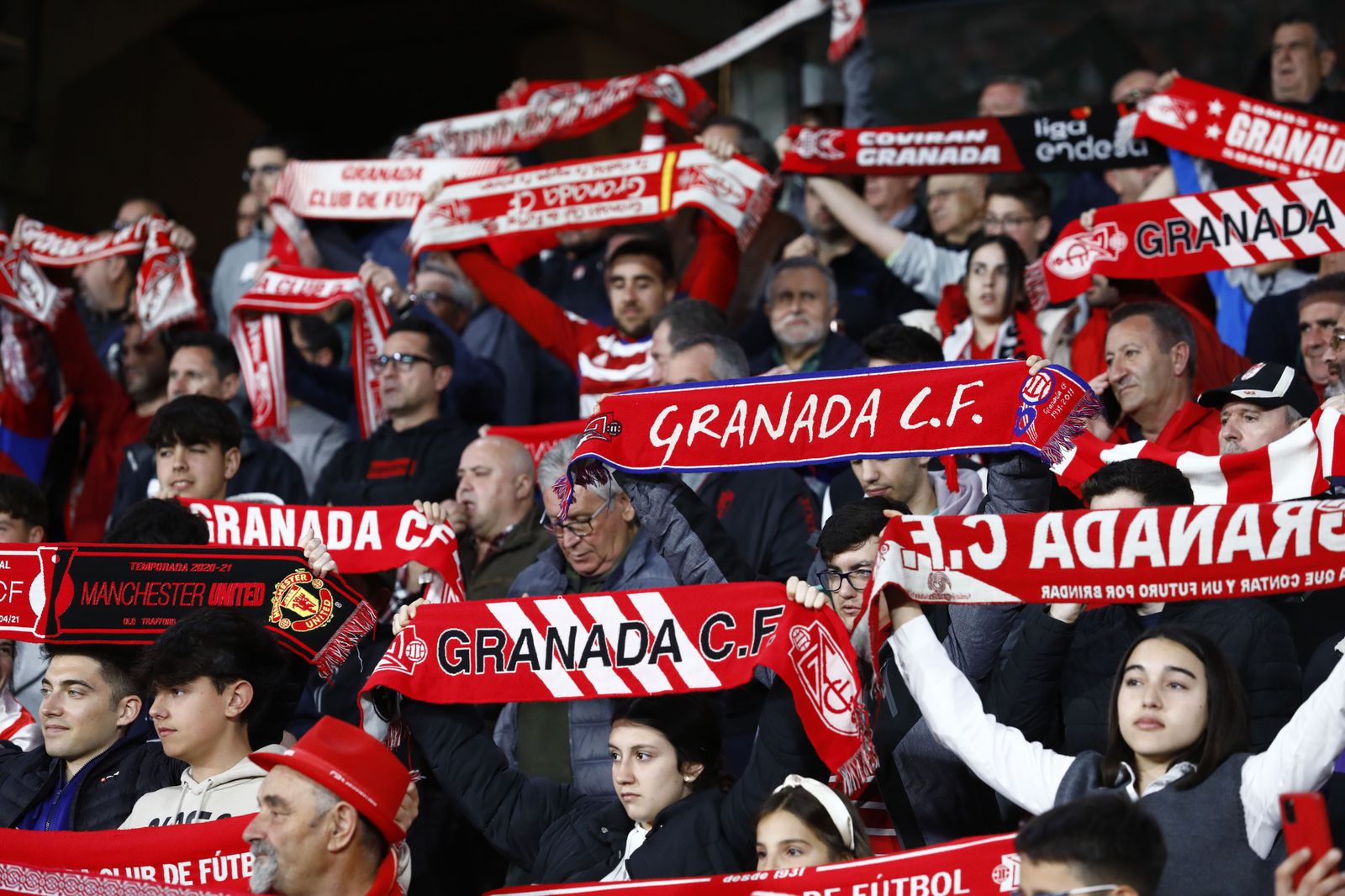 Las mejores imágenes del Granada CF - SD Ponferradina
