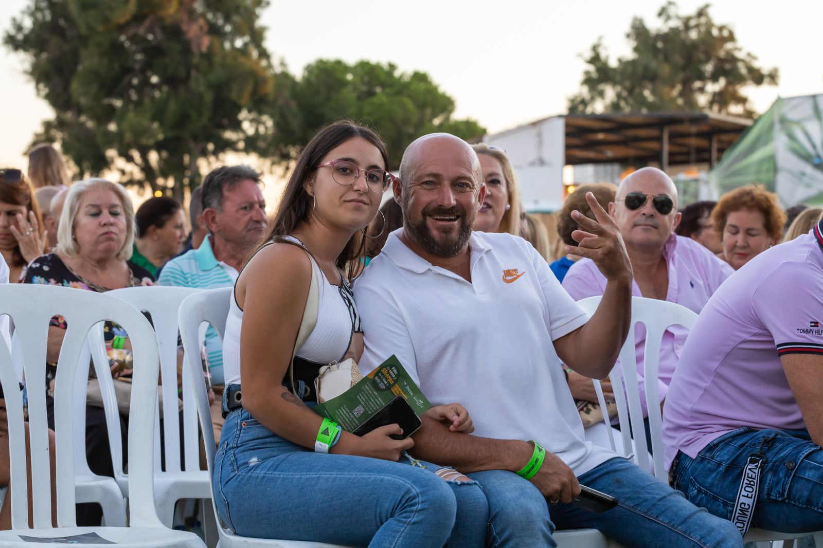Búscate en el espectáculo del Comandante Lara en el Bahía Sound en San Fernando
