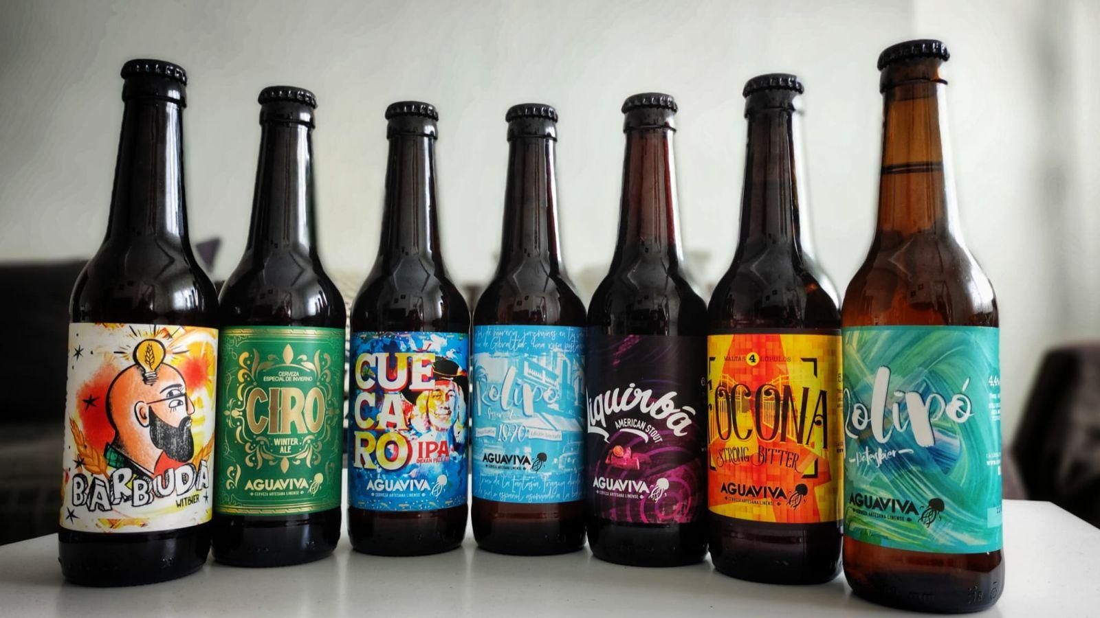 Cervezas Aguaviva. Cervezas Aguaviva.