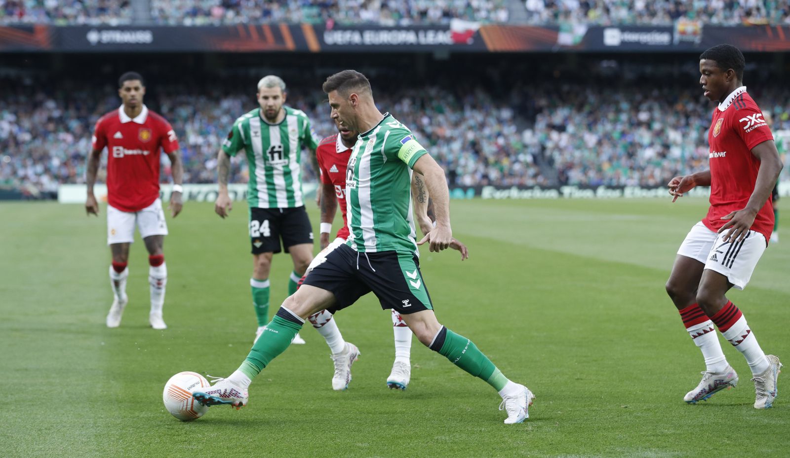 Las imágenes del Betis-Manchester