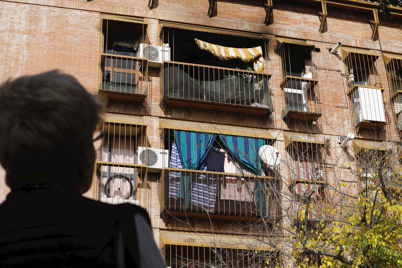 Estado en el que quedó la vivienda de Las Moreras donde hace dos semanas fallecieron una abuela y su nieta.