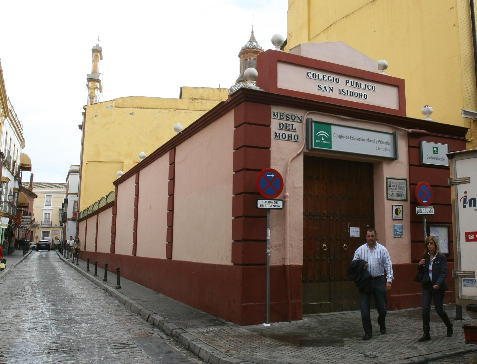 CEIP San Isidoro, uno de los cinco colegios públicos del Casco Antiguo de Sevilla.