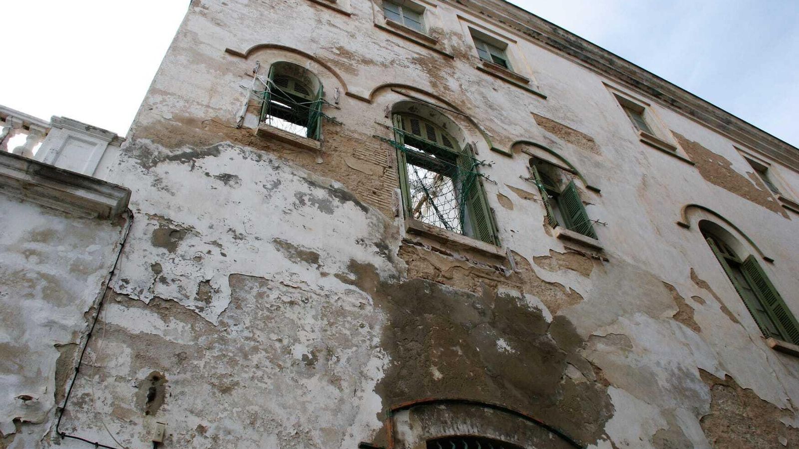 El edificio necesita una actuación urgente de consolidación.