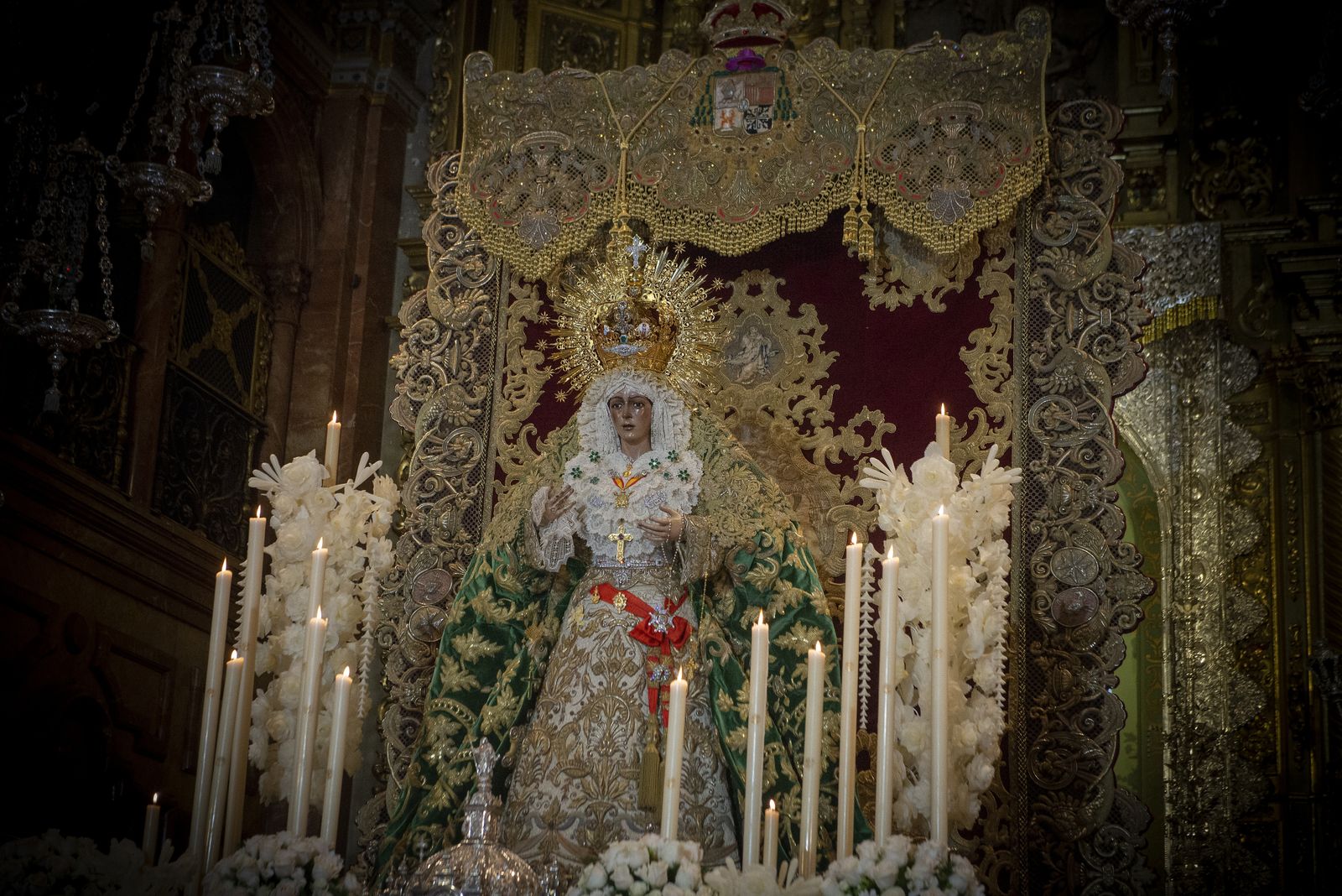 Jueves Santo en Pandemia: La Macarena, en imágenes