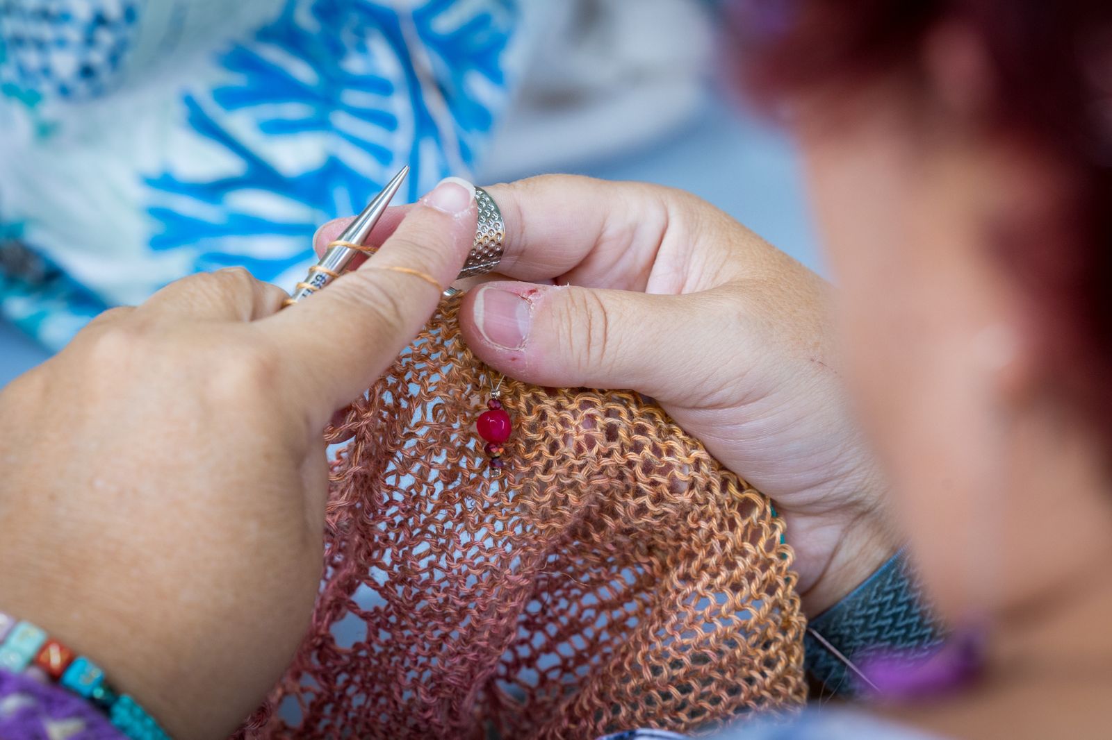 La Plaza de Mina teje