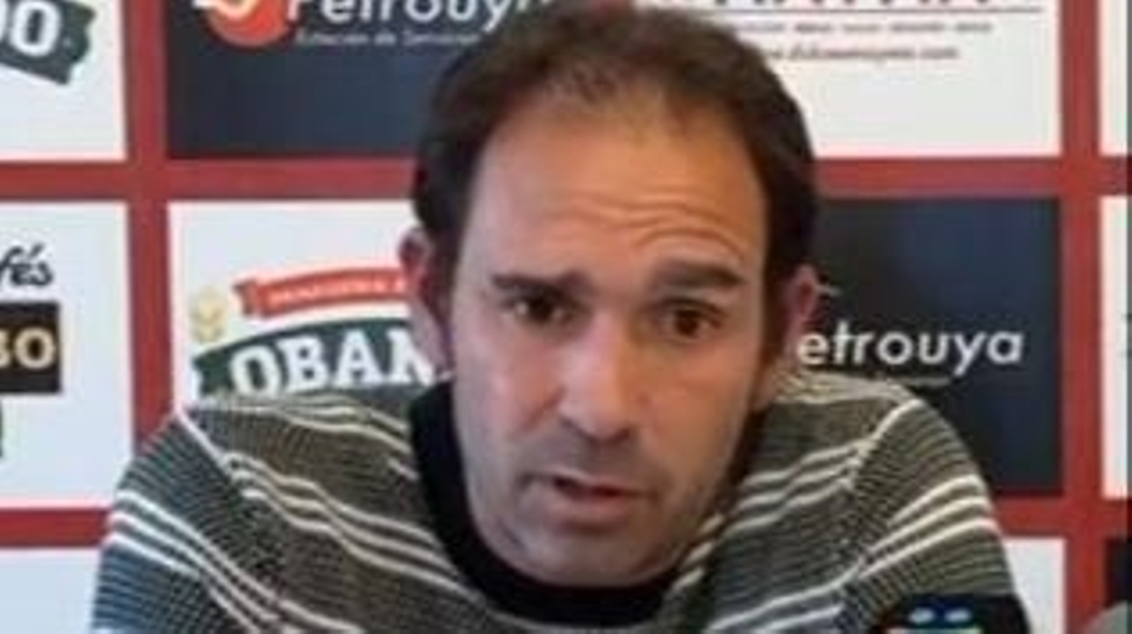 Lolo Ortiz, en su presentación como entrenador del CD Utrera