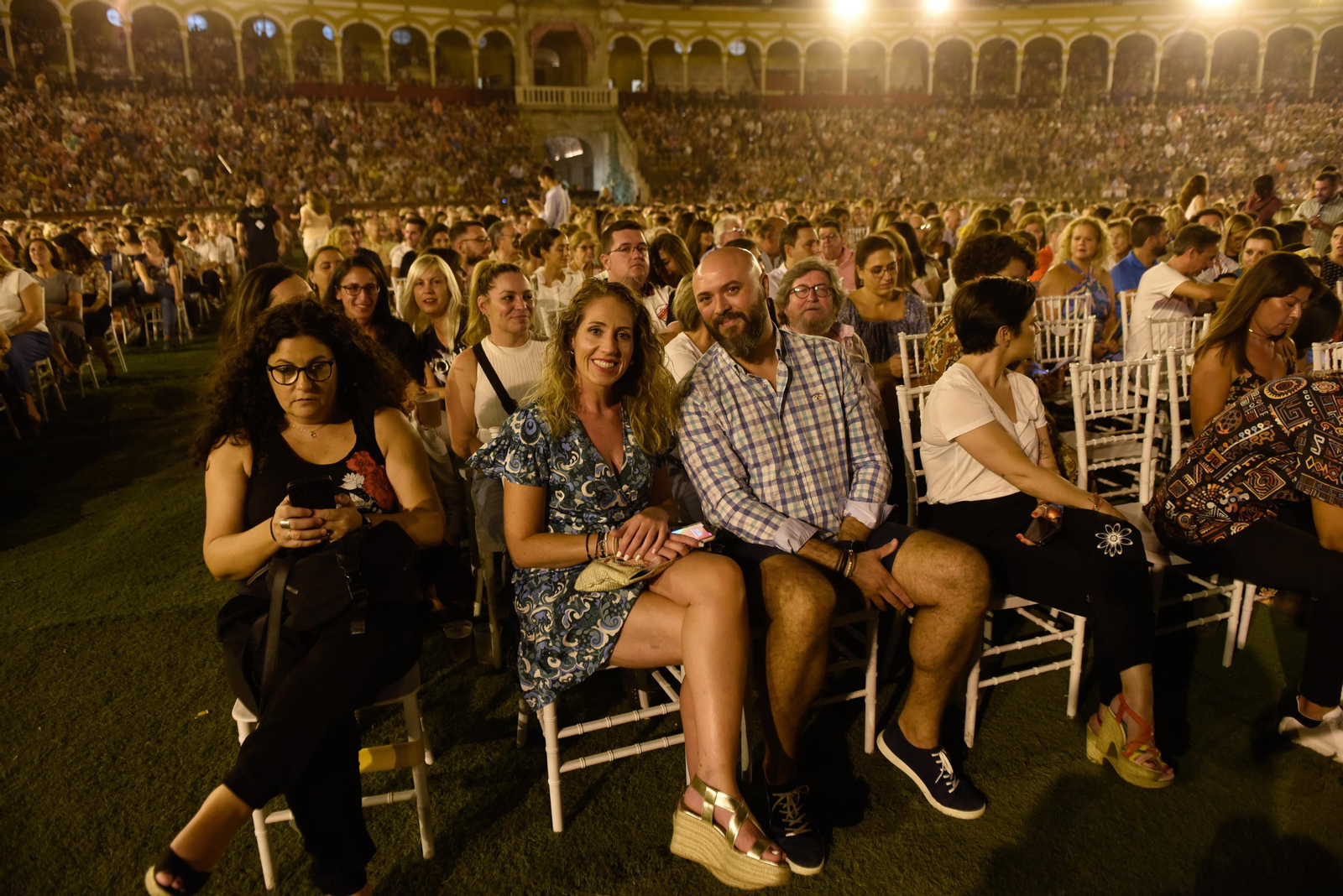 Ambiente en el concierto de Vanesa Martín en Sevilla