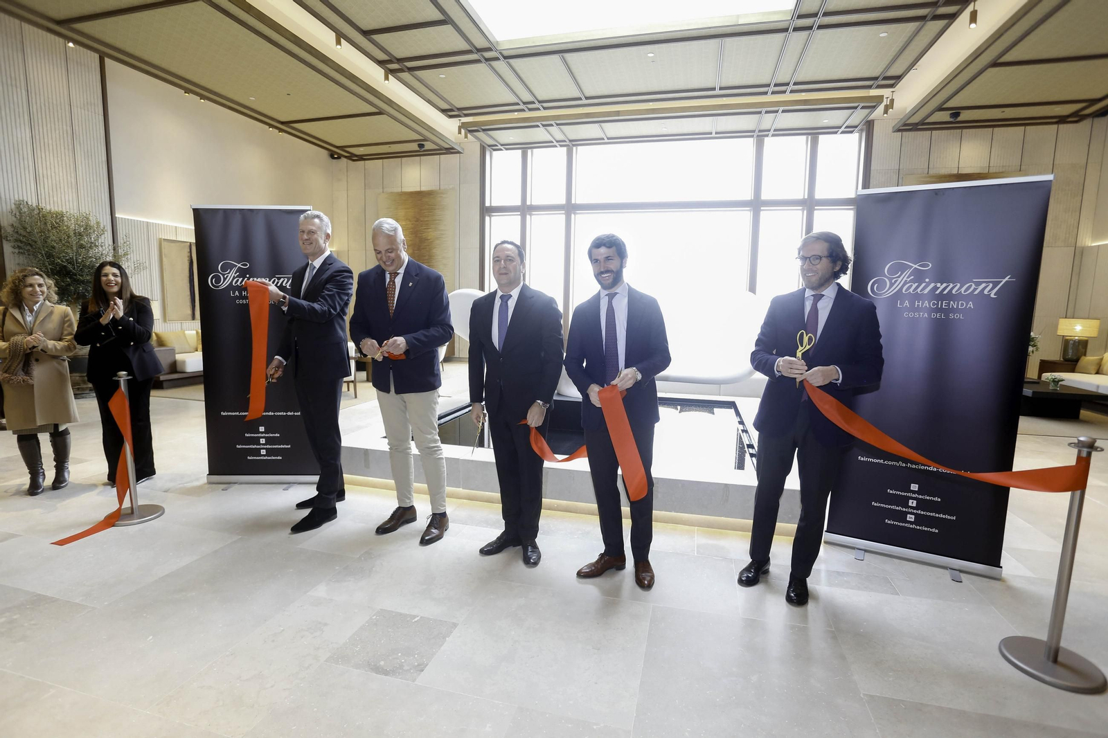 Fotos de la apertura del hotel Fairmont en La Alcaidesa Fotos de la apertura del hotel Fairmont en La Alcaidesa