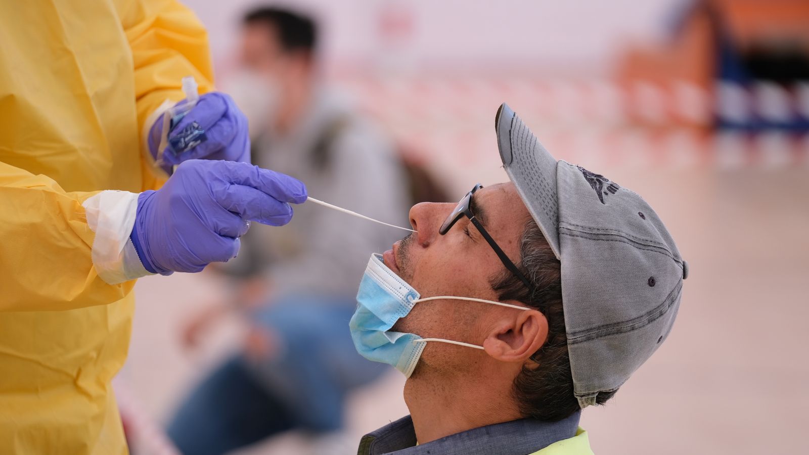 Realización de test en Los Gallardos.