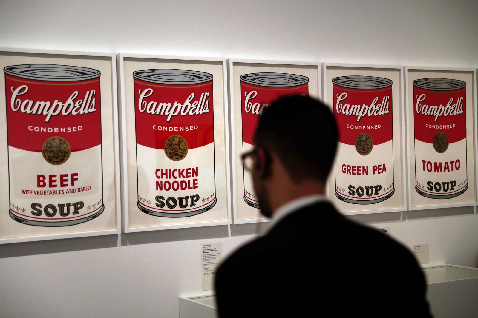 La obra 'La Sopa Campbell's' de 1968.