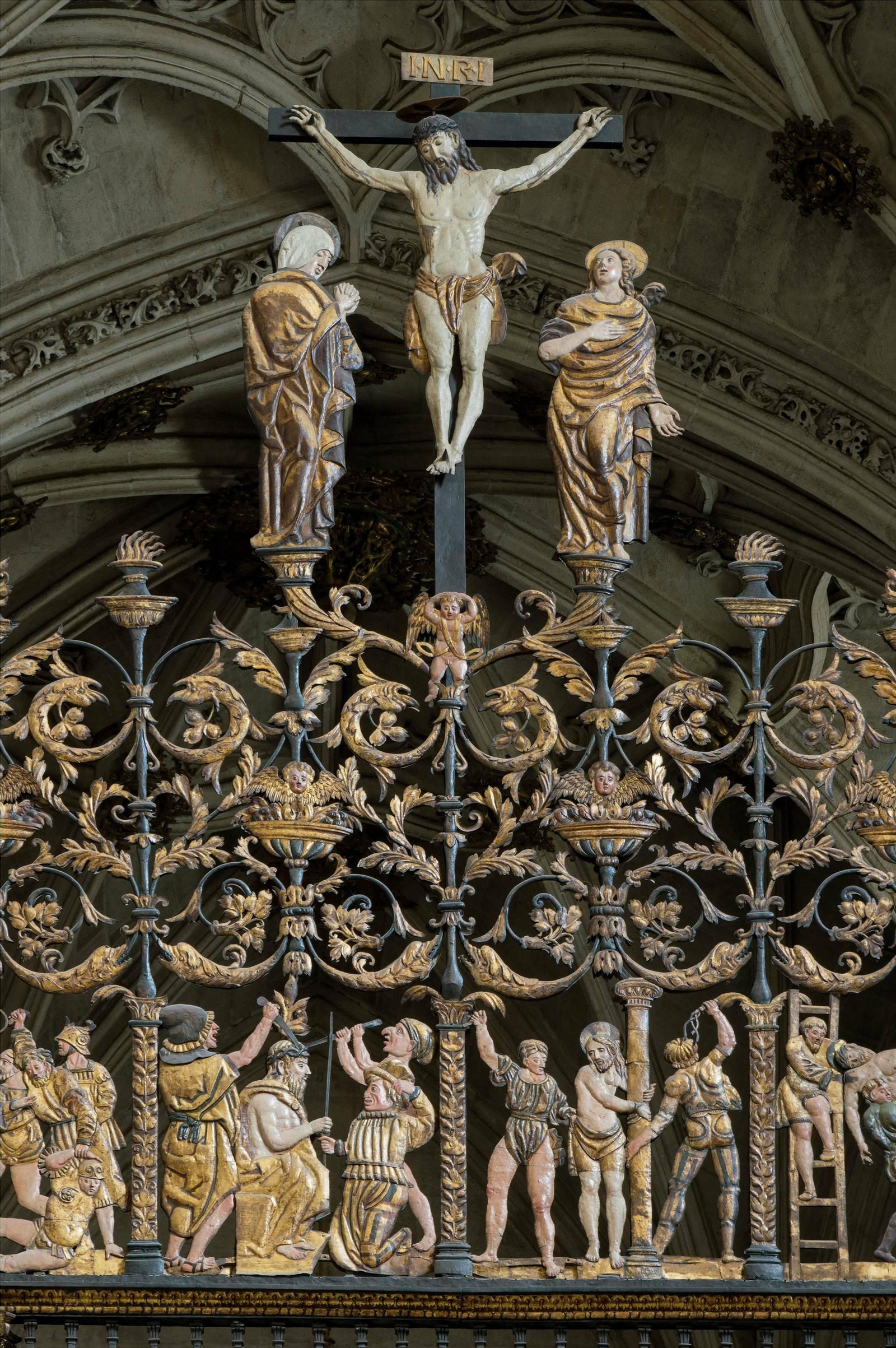 Reja. Escena del Calvario.