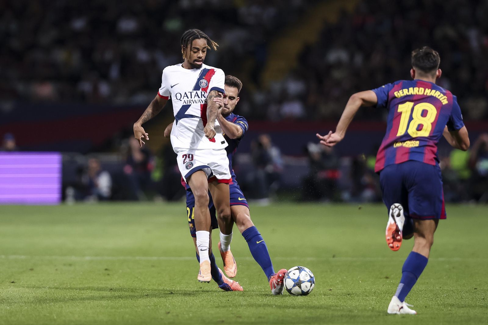 Las mejores fotos del Barcelona-PSG
