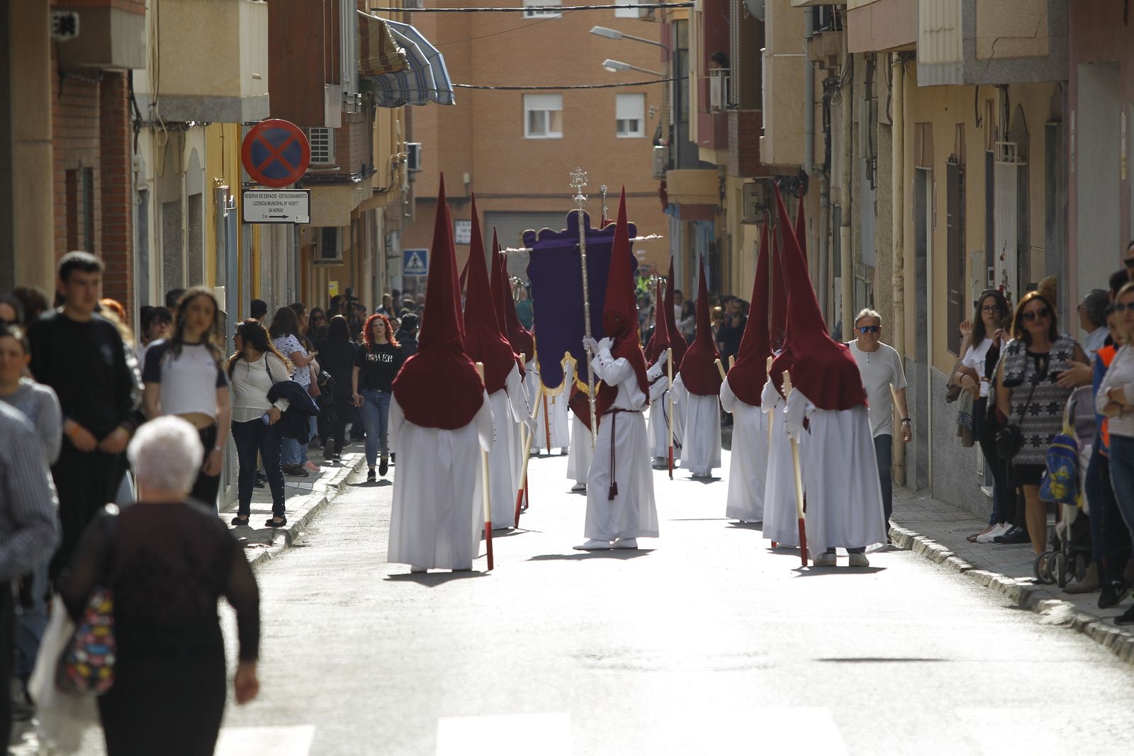 Imágenes de la Procesión de Coronación. Barrio de Los Molinos. Semana Santa Almería 2019