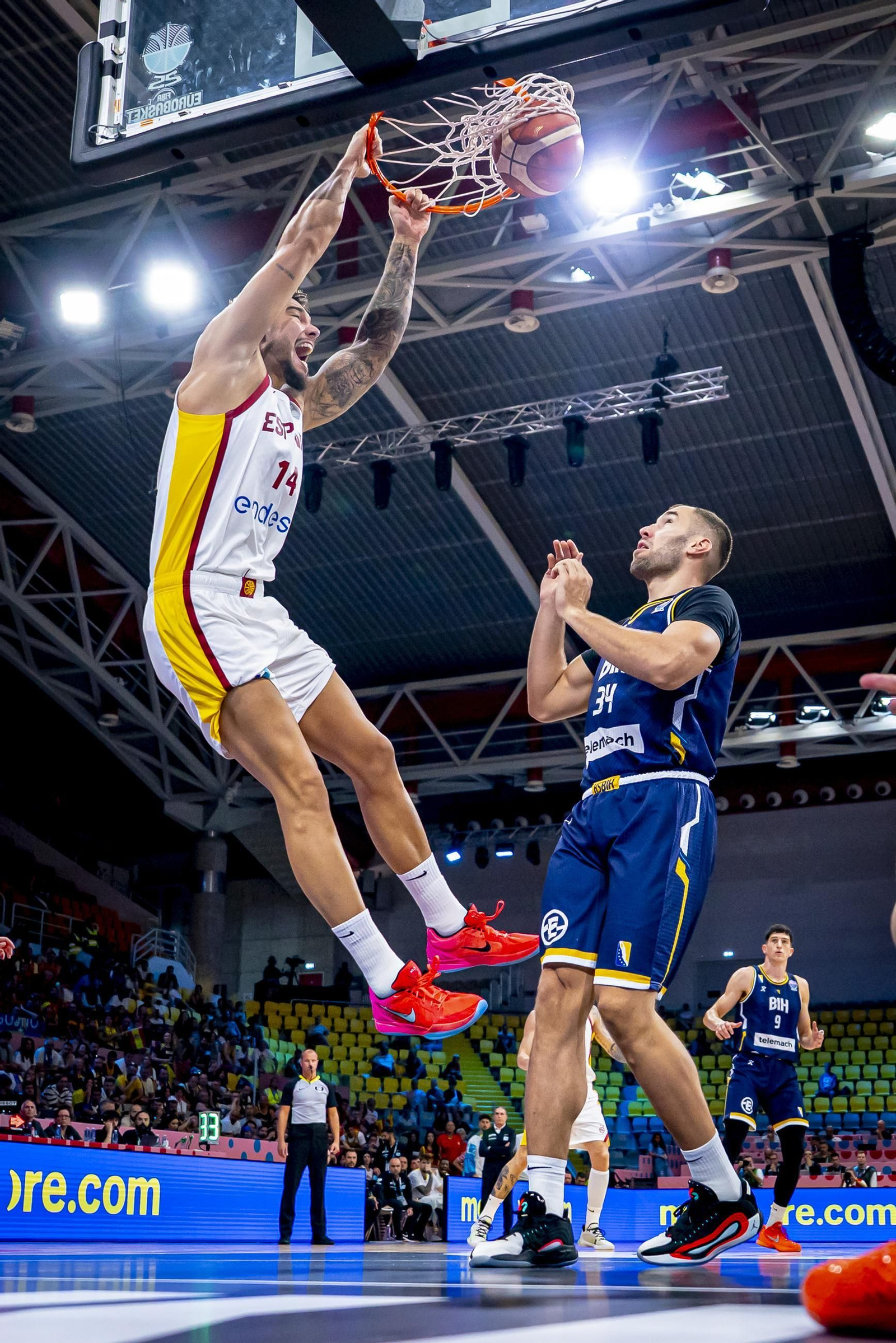 Las fotos del España - Bosnia de baloncesto