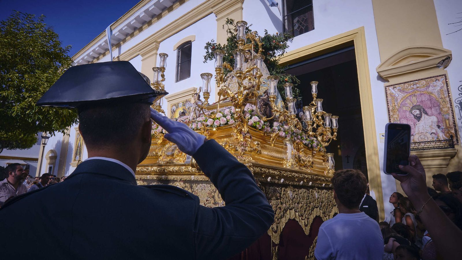 Procesión de La Pastora en San Fernando