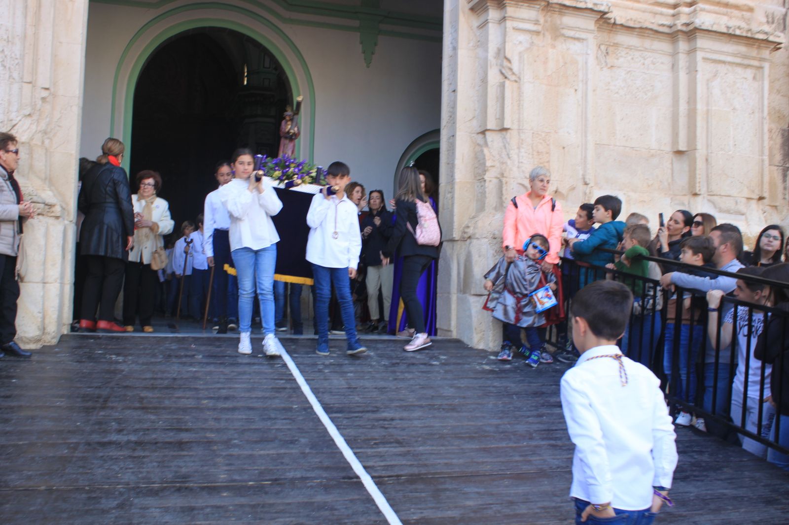 La primera procesión infantil de Vélez-Rubio, en imágenes