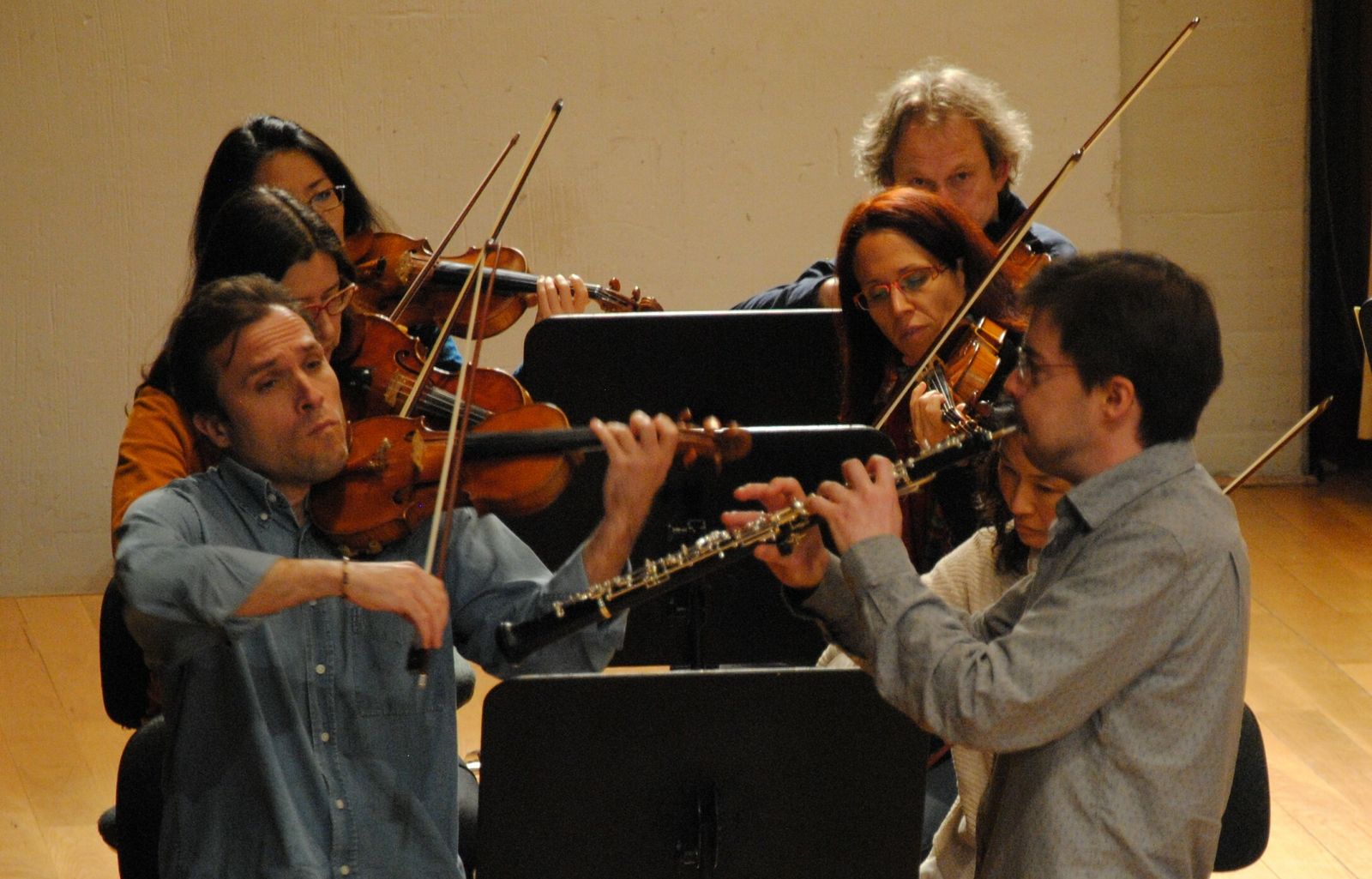 El oboísta Ramón Ortega Quero.