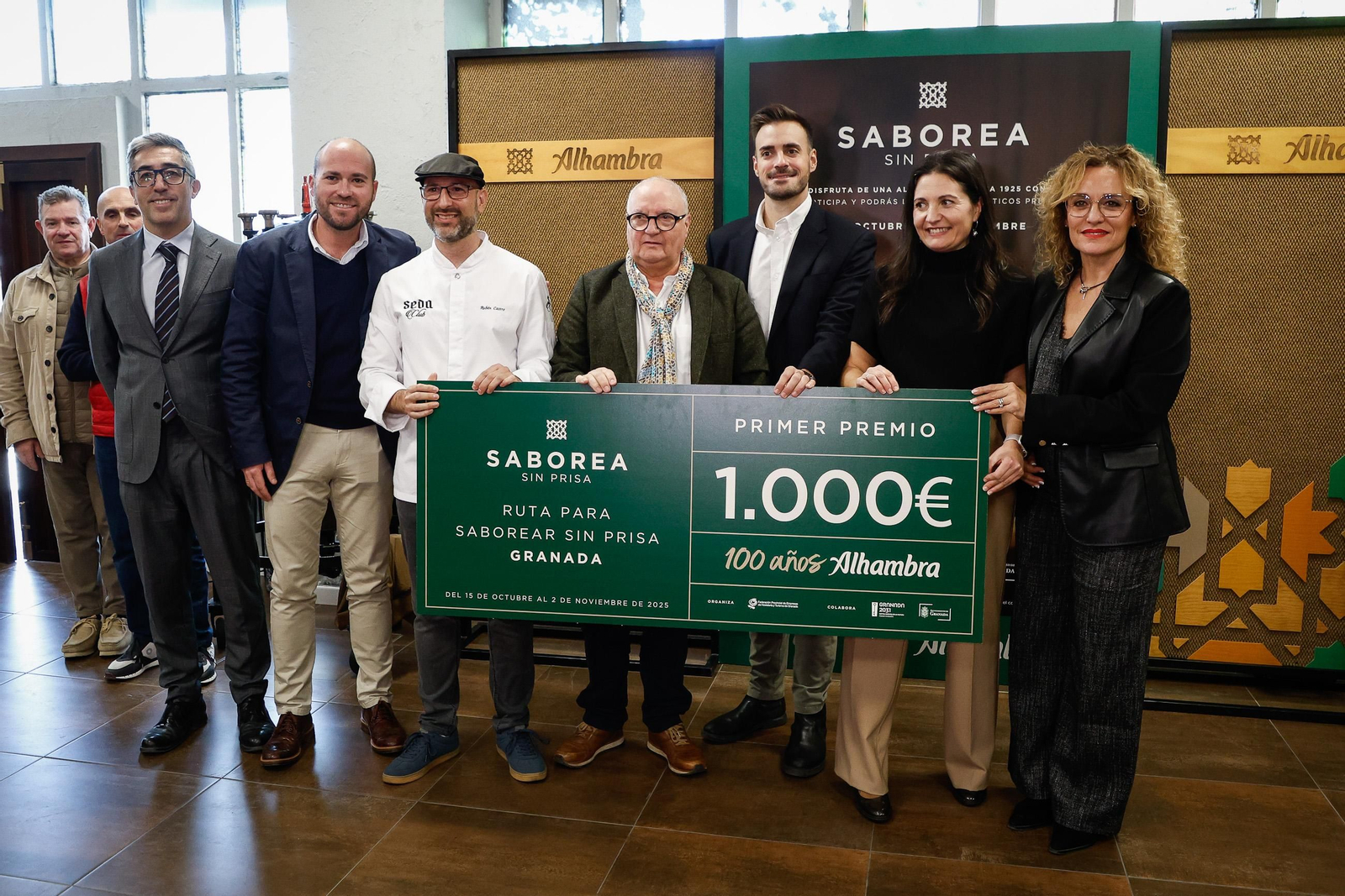 Las tapas, los chefs y la gala de premios de Saborea Sin Prisa de Cervezas Alhambra, en imágenes