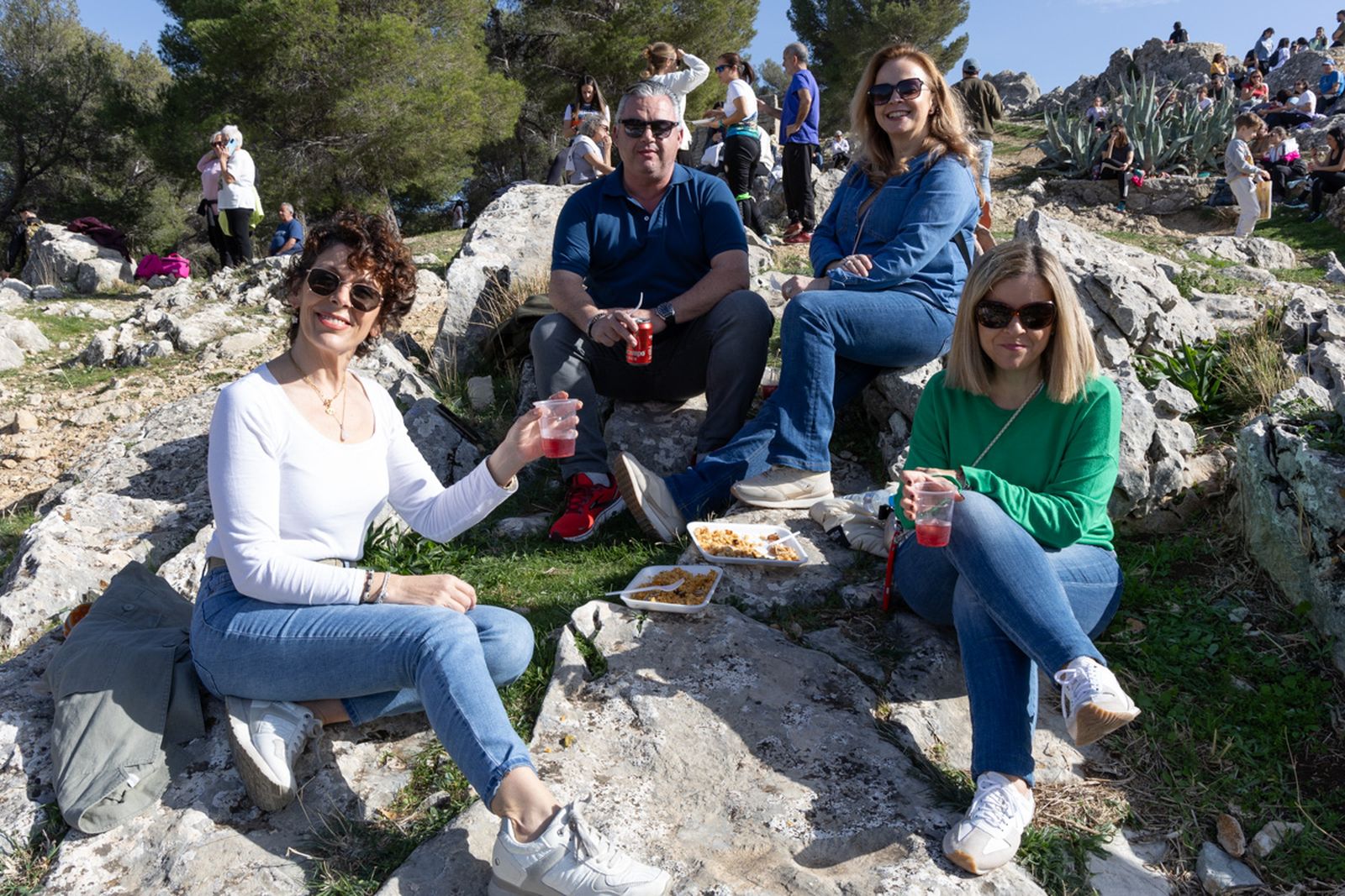 Romería en honor a Santa Catalina, en imágenes