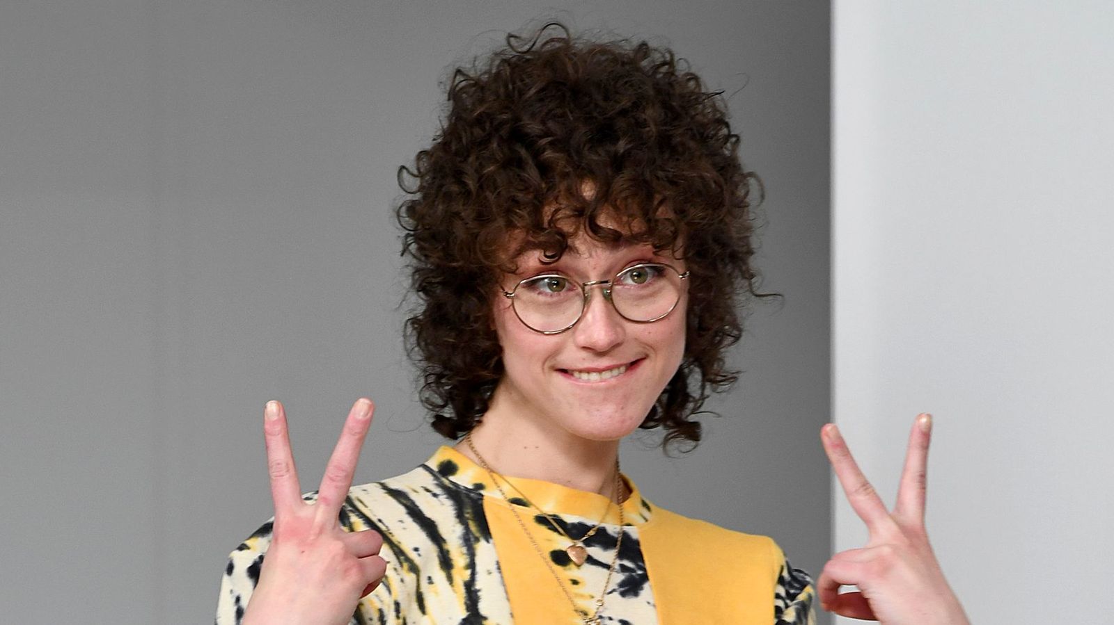 Ella Emhoff, hijastra de la vicepresidenta Kamala Harris.