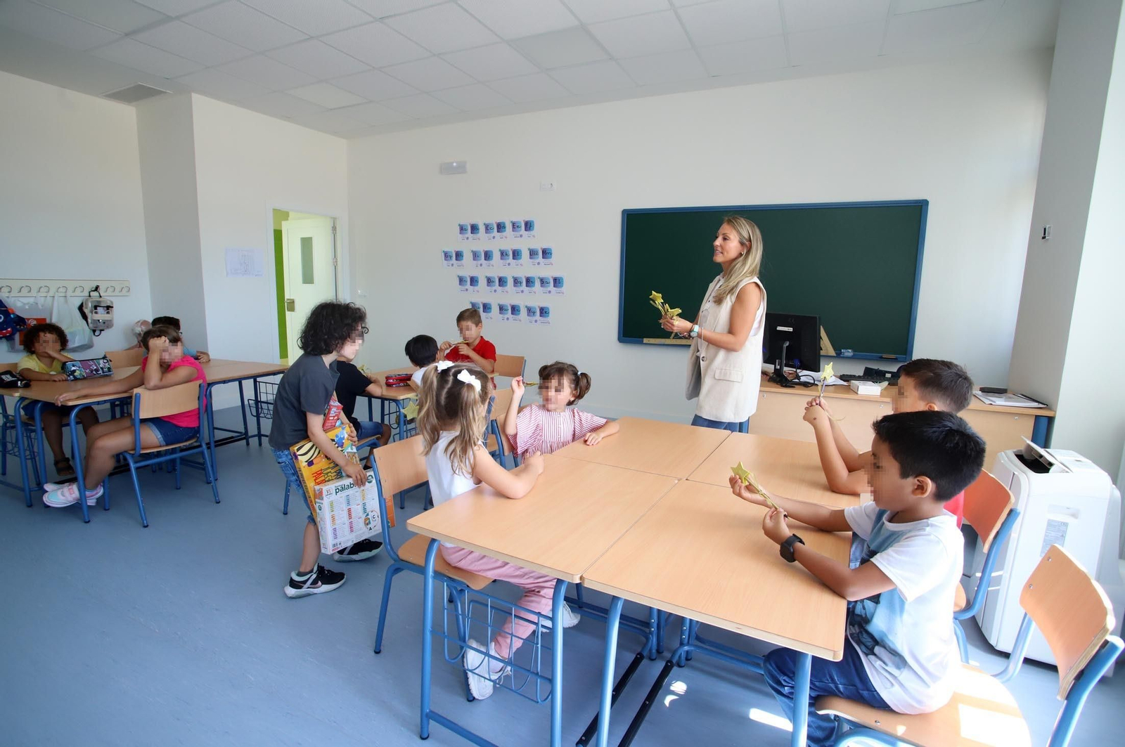 Las mejores imágenes de la vuelta al cole en el CEIP Nuevo Ensanche Sur
