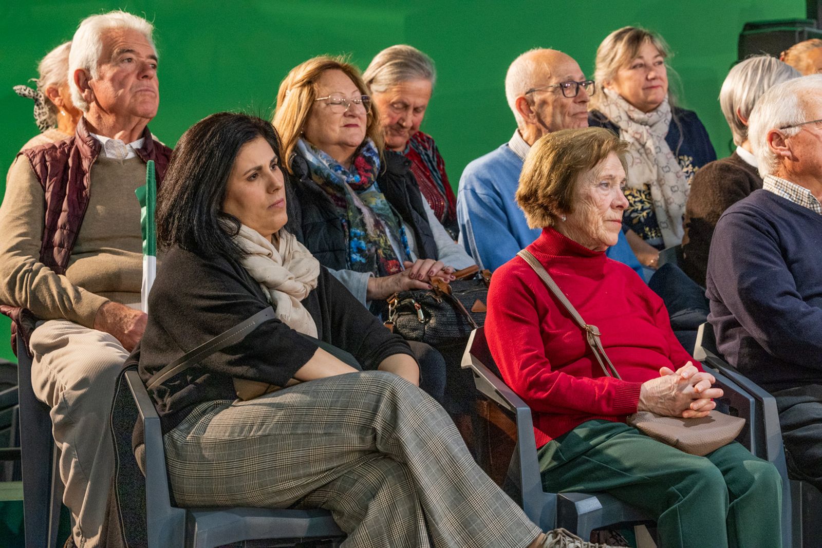 Acto en defensa de los servicios públicos para celebrar el 28F en Jaén