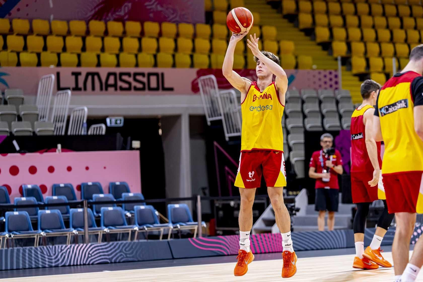 Mario Saint-Supéry, en modo Eurobasket
