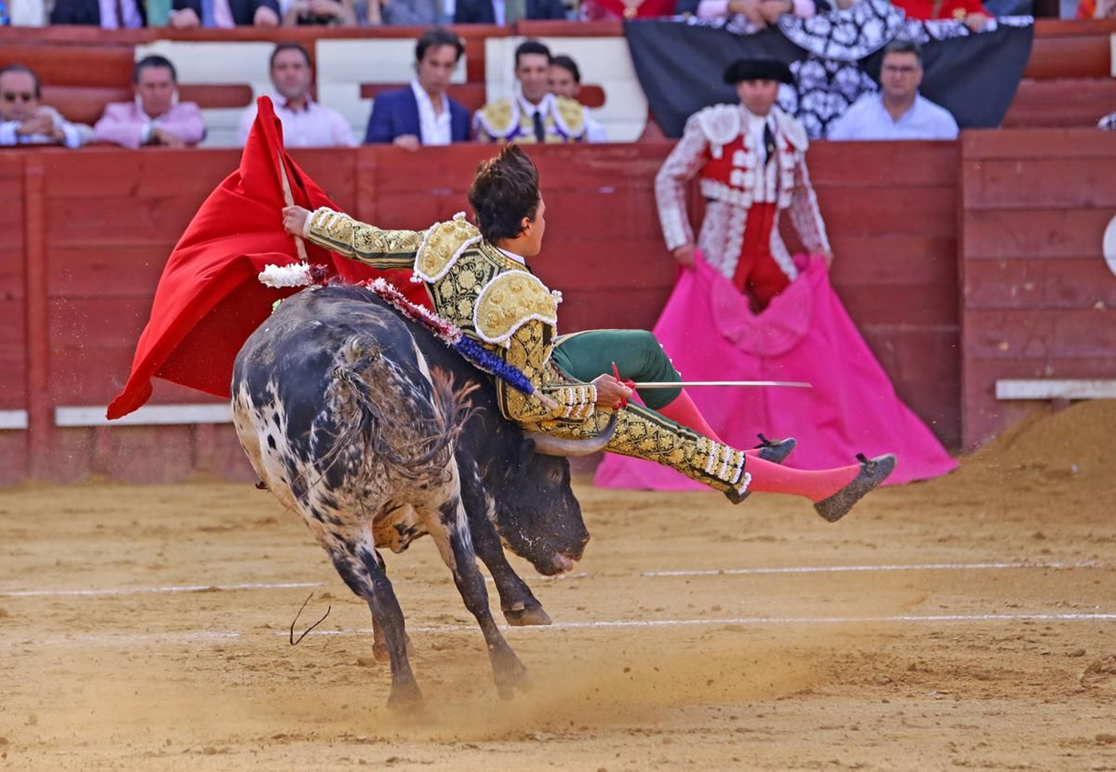 Secuencia de la cogida a Roca Rey